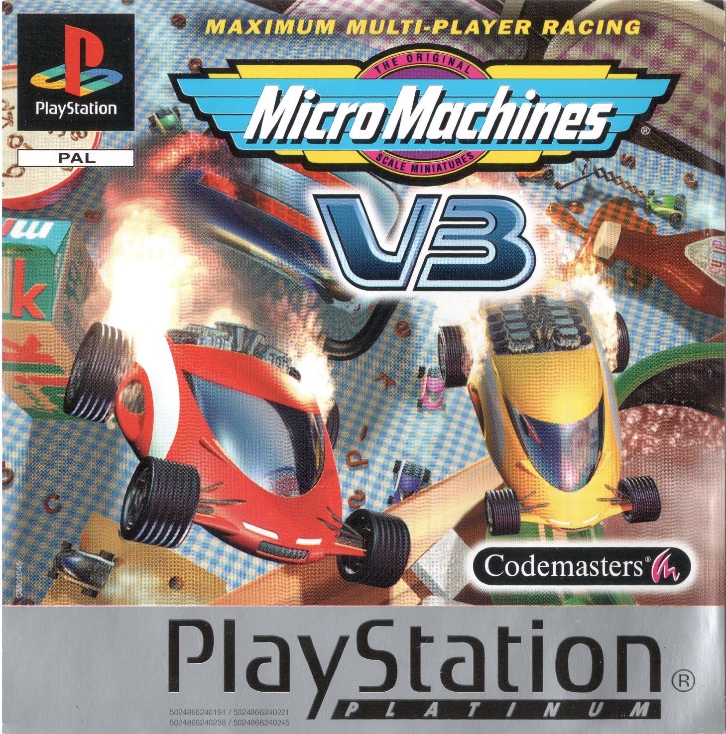 Portada · Platinum de Micro Machines V3 · EU