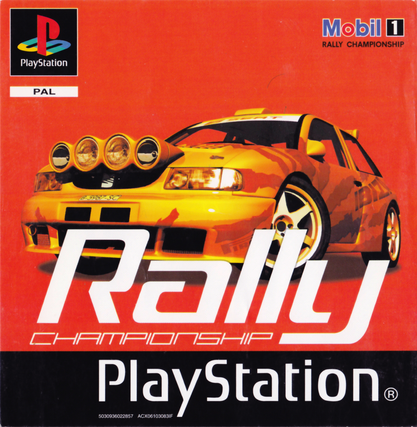 Portada de Mobil 1 Rally Championship · PAL Europa