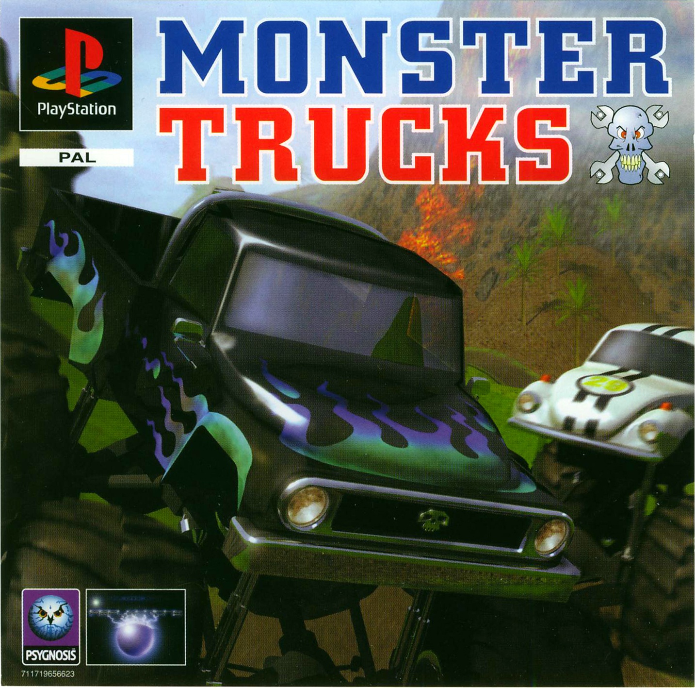 Portada de Monster Trucks · PAL Europa