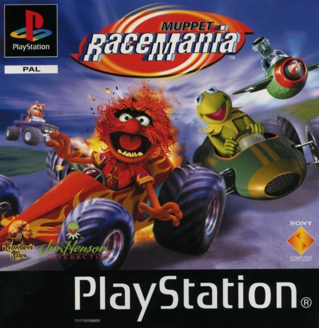 Portada de Muppet Racemania · PAL Francia