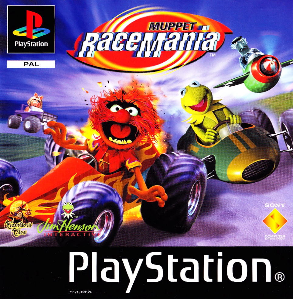 Portada de Muppet Racemania · PAL Alemania