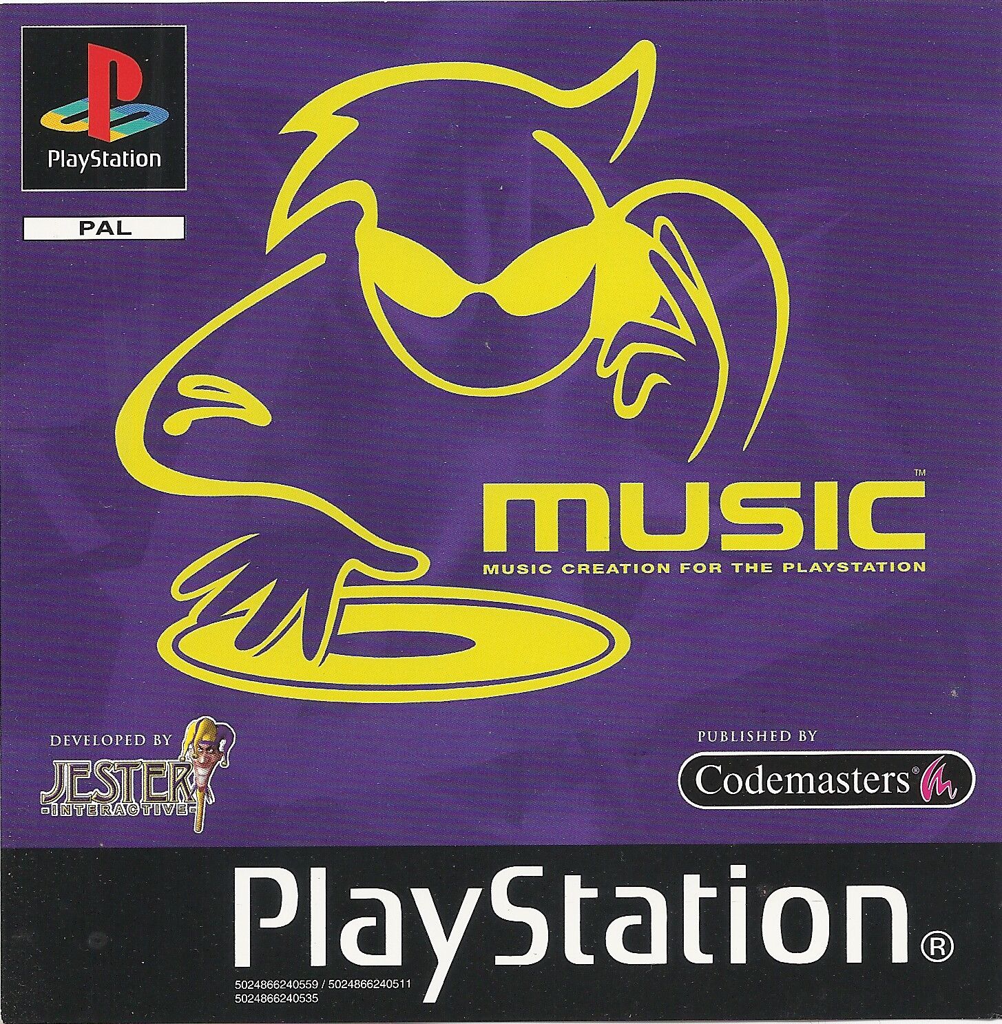Portada de Music - Music Creation for the Playstation · EU