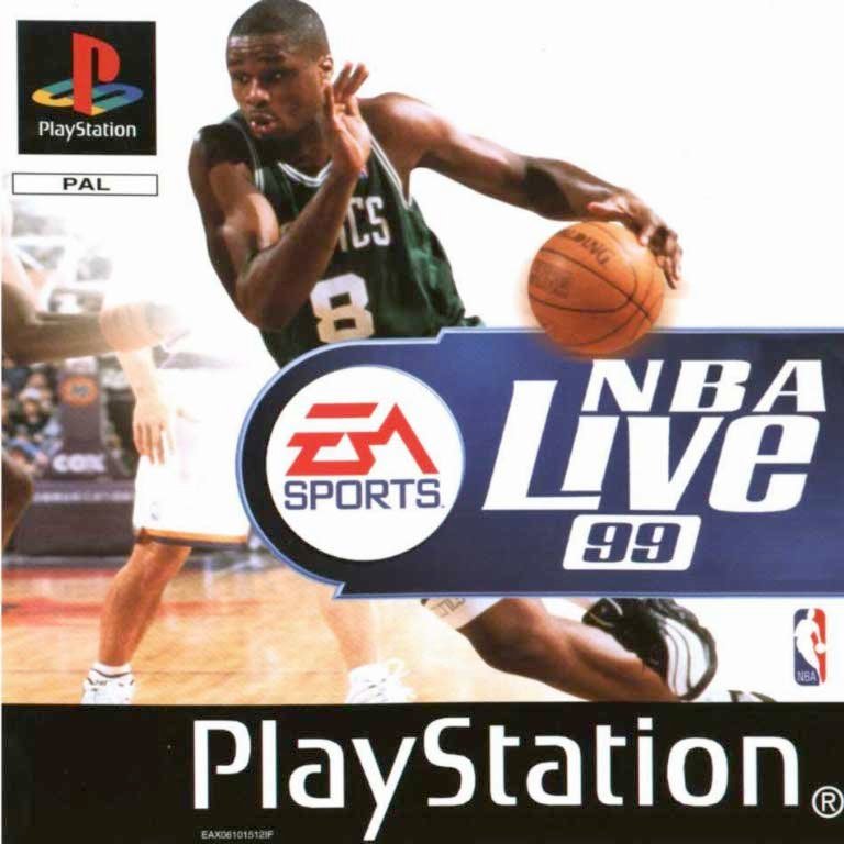 Portada de NBA Live '99 · PAL Alemania