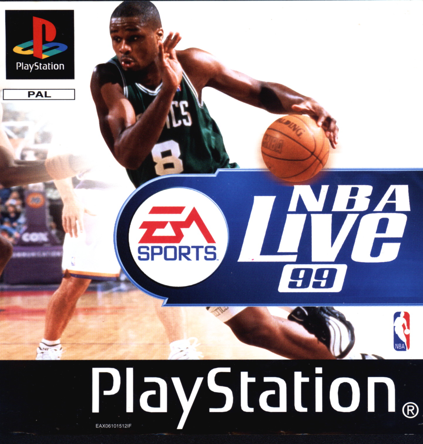Portada de NBA Live '99 · PAL España