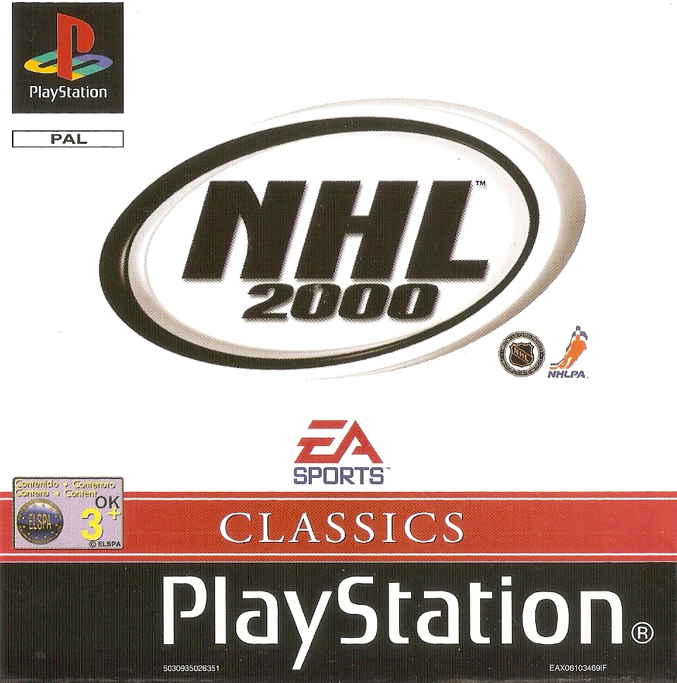 Portada de NHL 2000 · EU