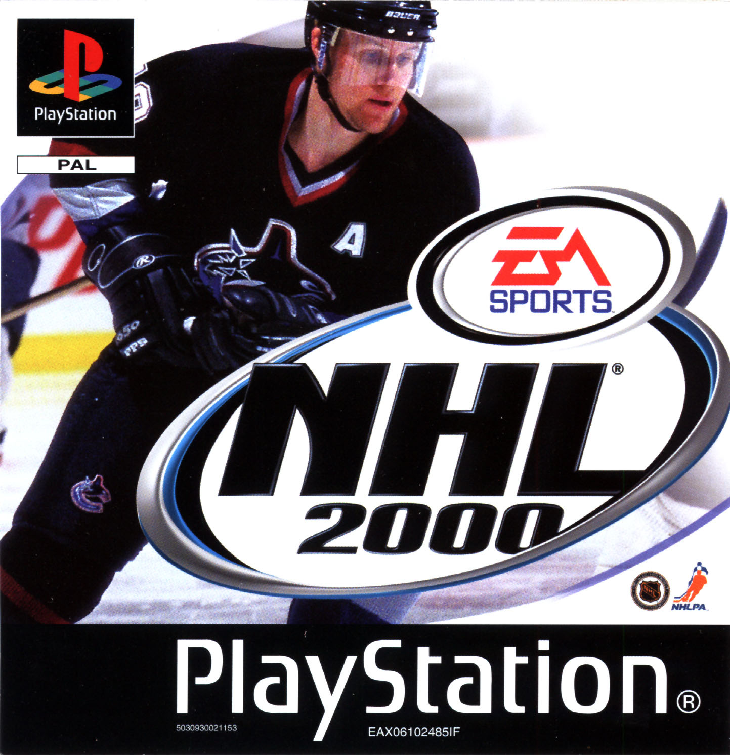 Portada de NHL 2000 · EU