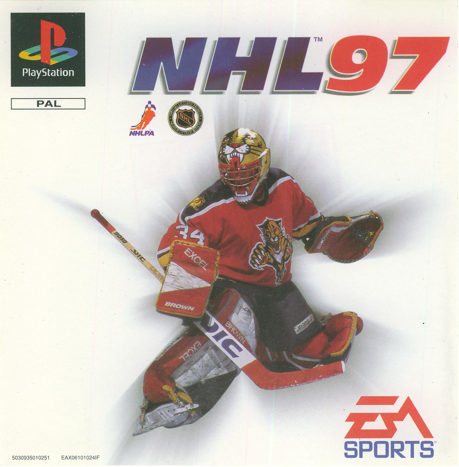 Portada de NHL 97 · PAL Europa