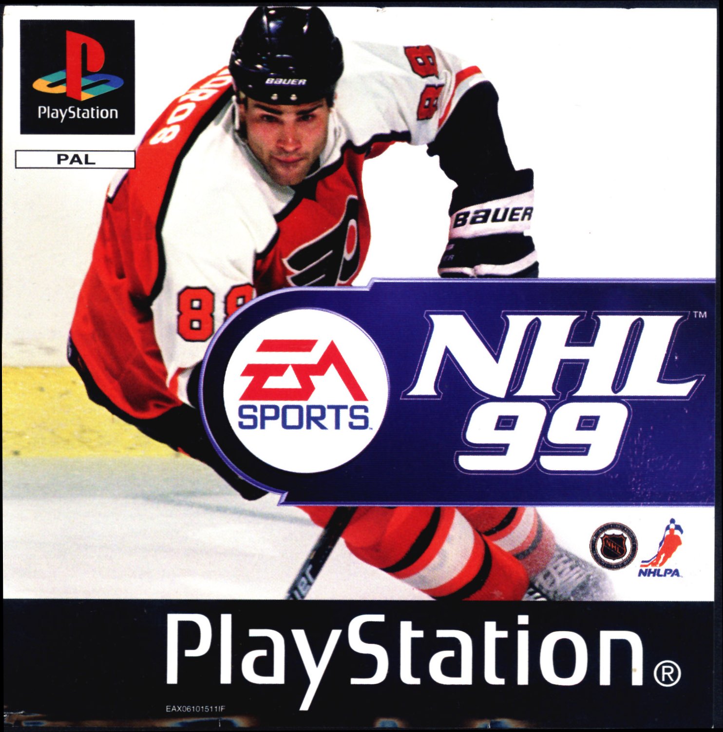 Portada de NHL 99 Estándar para PS1 (Europa)