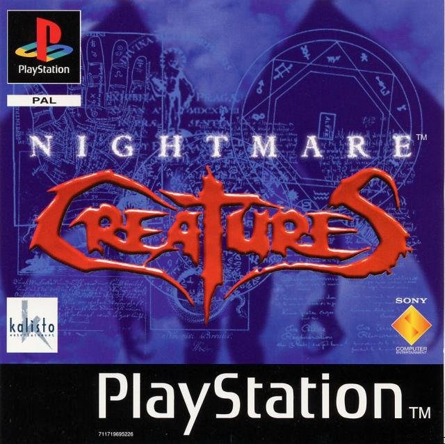 Portada de Nightmare Creatures · PAL Europa