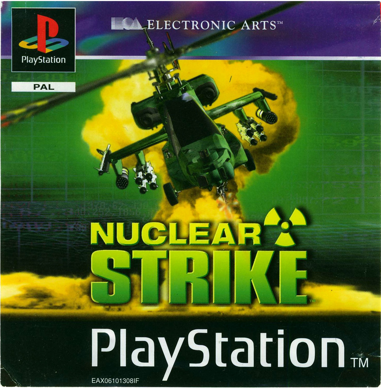 Portada de Nuclear Strike · PAL Francia