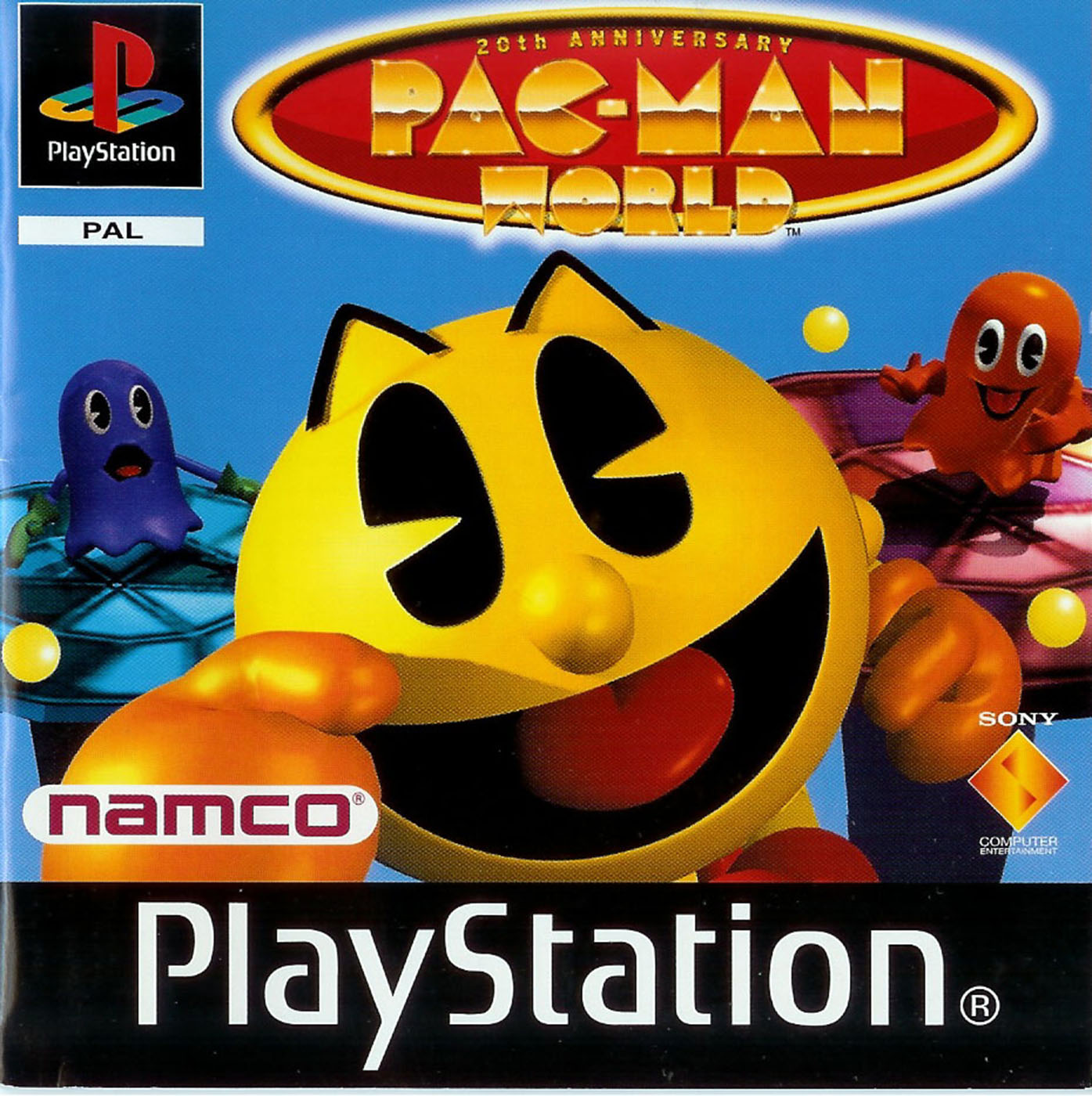 Portada de Pac-Man World · EU