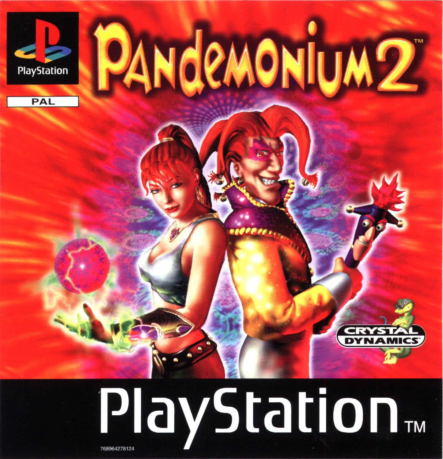 Portada de Pandemonium 2 · PAL Europa