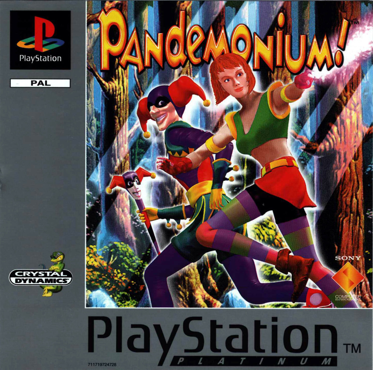 Portada · Platinum de Pandemonium · EU