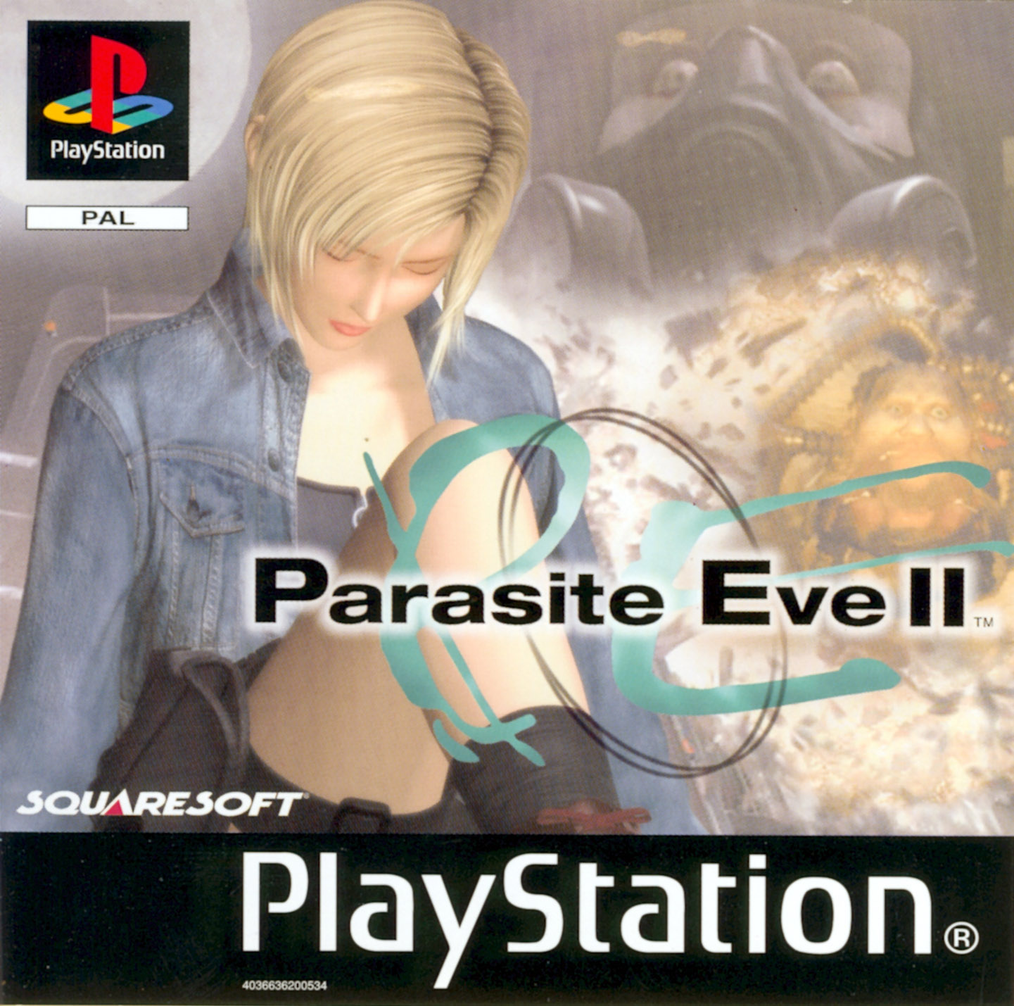 Portada de Parasite Eve 2 · PAL España