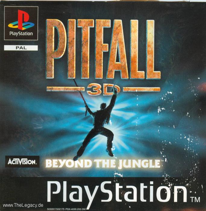 Portada de Pitfall 3D - Beyond the Jungle · PAL Alemania