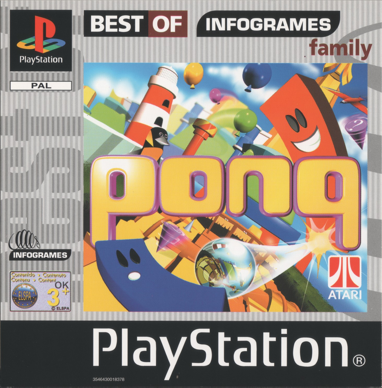 Portada de Pong · EU