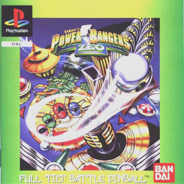Portada de Power Rangers Zeo Full Tilt Battle Pinball · EU