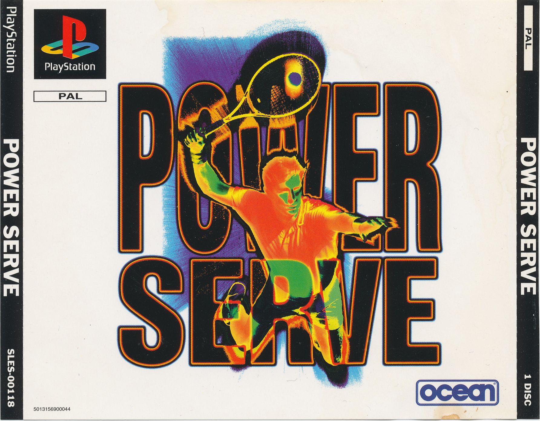 Portada de Power Serve · PAL Europa