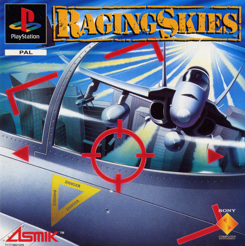 Portada de Raging Skies · EU