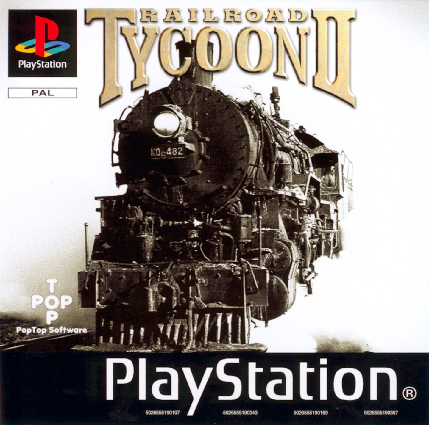 Portada de Railroad Tycoon II · EU