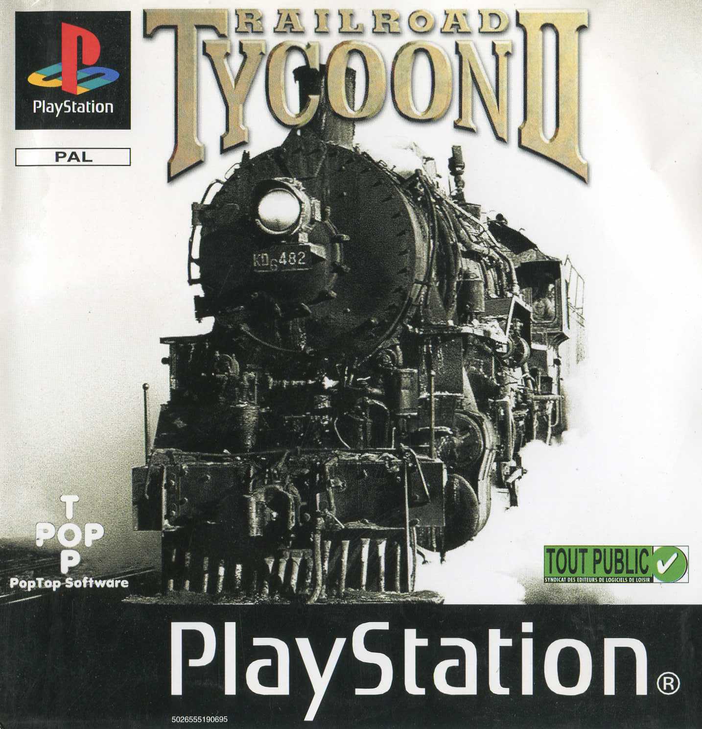 Portada de Railroad Tycoon II · EU