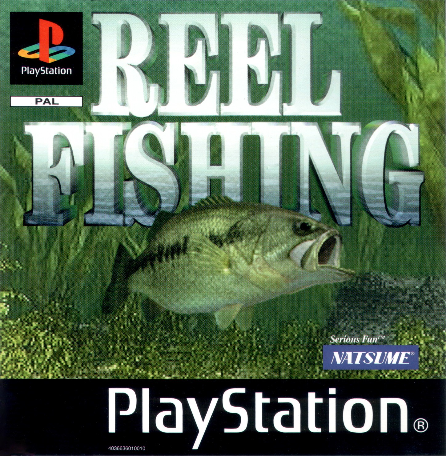 Portada de Reel Fishing · PAL Europa