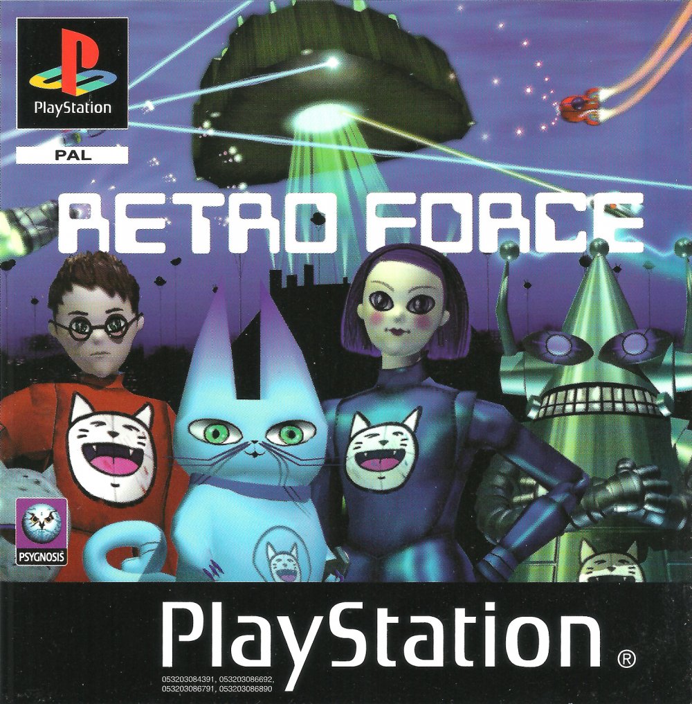 Portada de Retro Force · EU