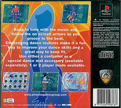 Contraportada de Rhythm Beat · EU
