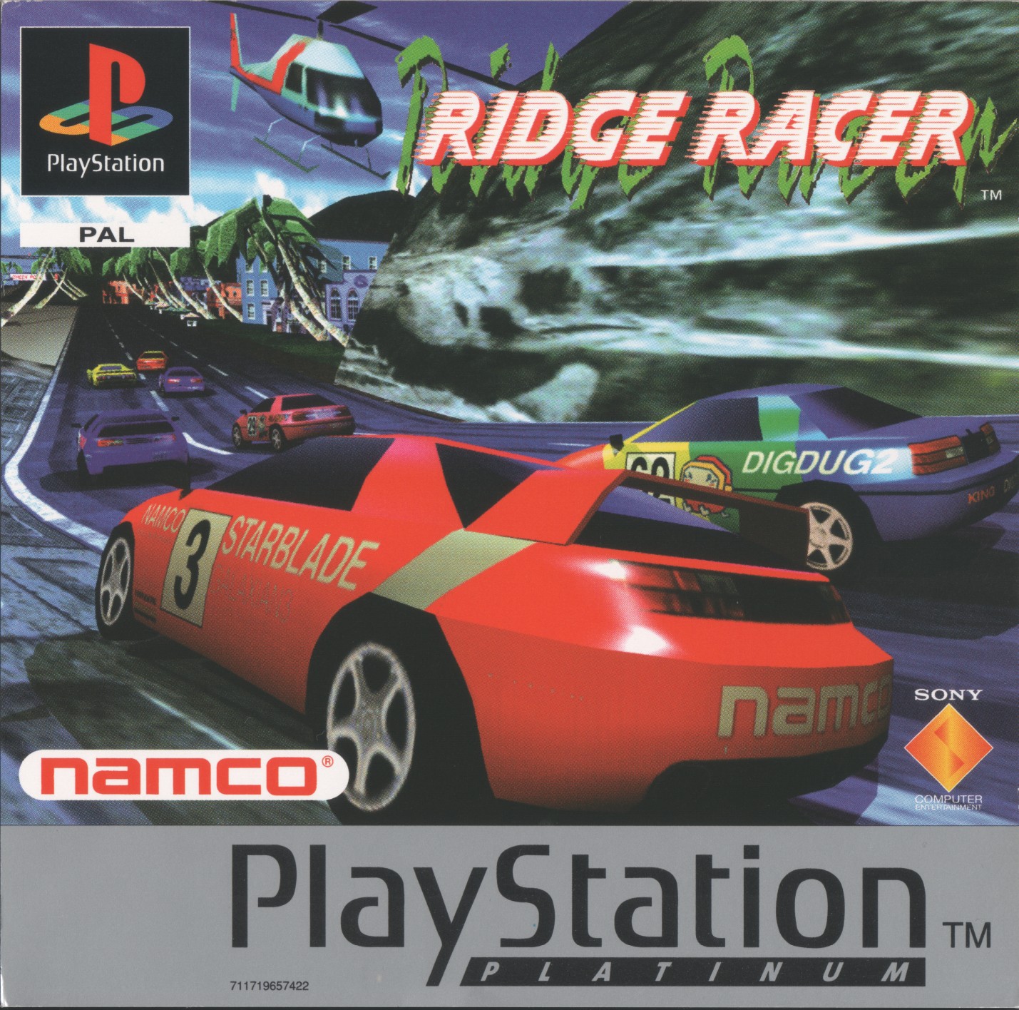 Portada · Platinum de Ridge Racer · EU