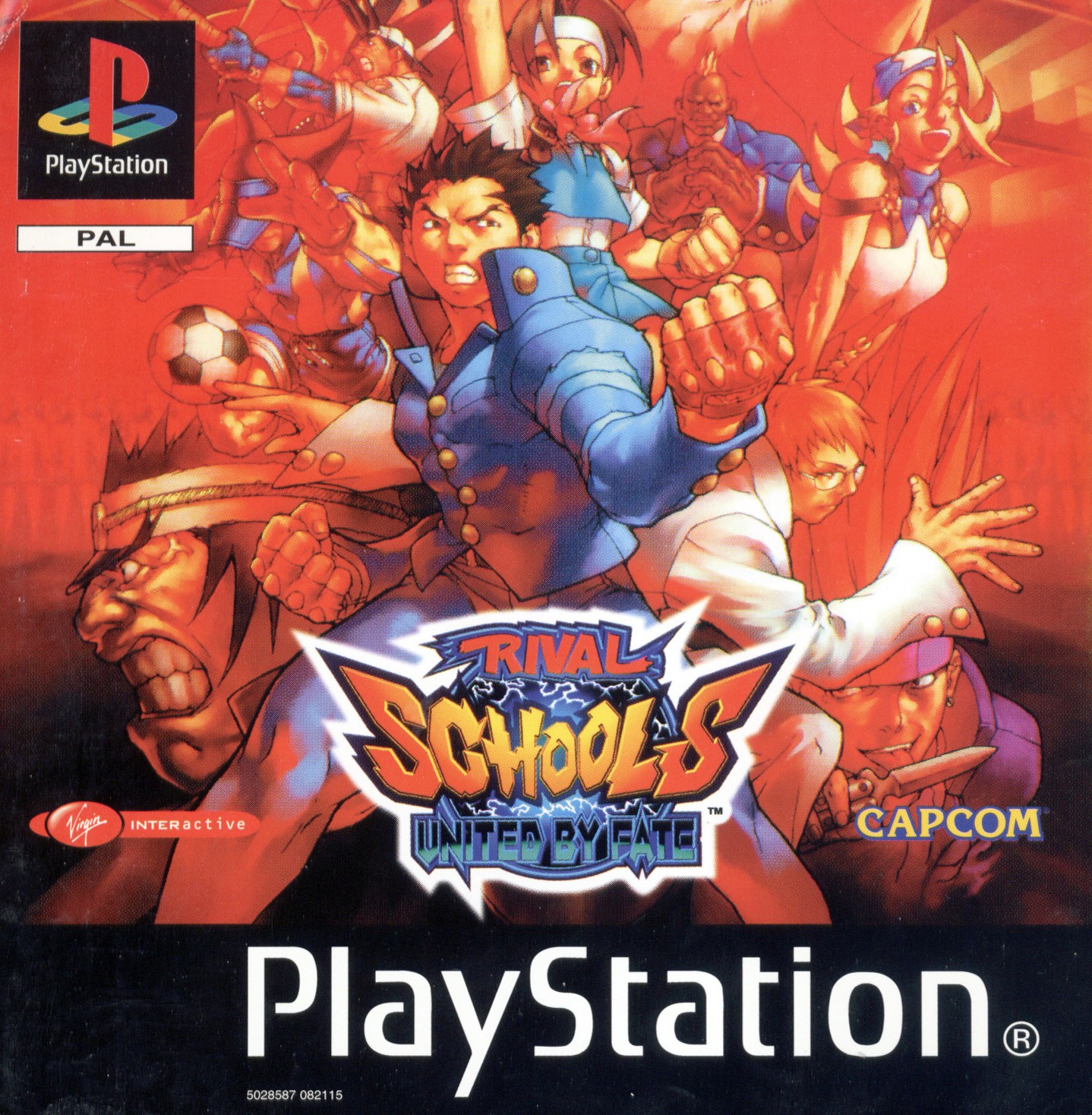 Portada de Rival Schools - United By Fate · PAL Europa