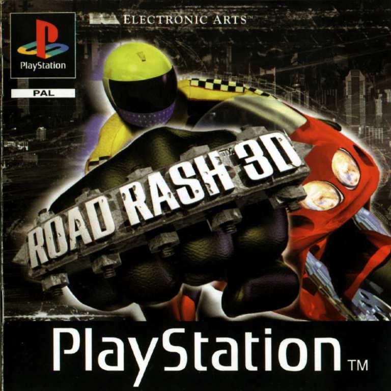 Portada de Road Rash 3D · PAL Alemania