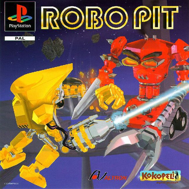 Portada de Robo Pit · PAL Europa