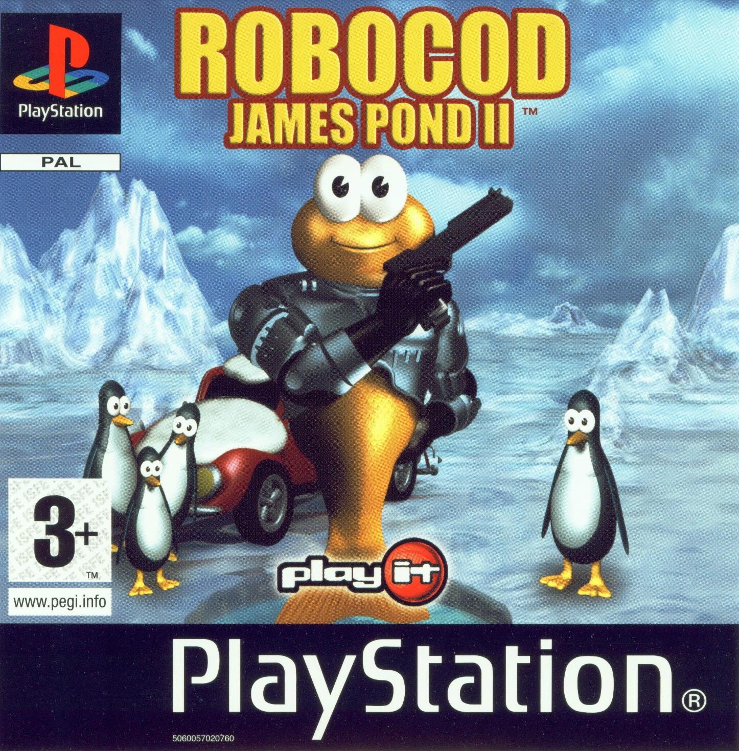 Portada de Robocod James Pond II · EU