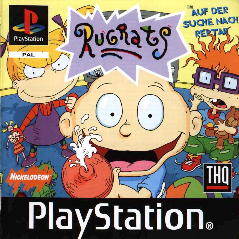 Portada de Rugrats - Auf Der Suche nach Reptar · PAL Alemania