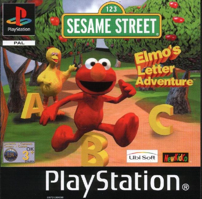 Portada de Sesame Street Elmo's Letter Adventure · EU