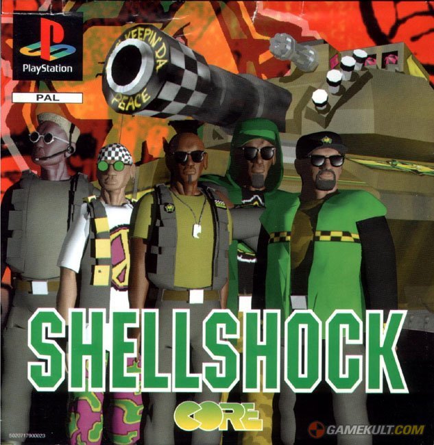 Portada de Shellshock · PAL Francia