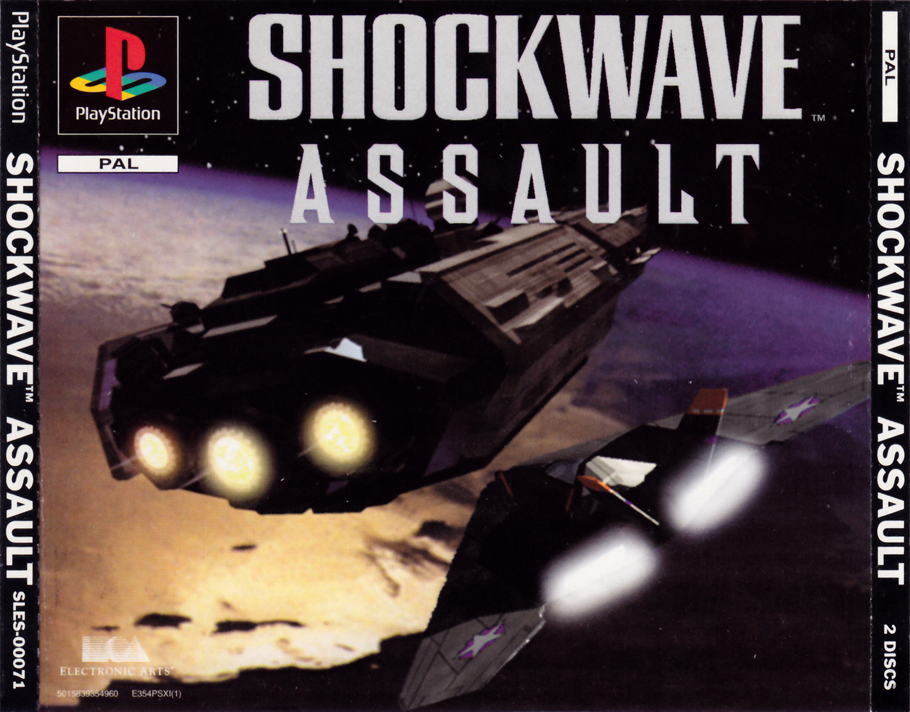 Portada de Shockwave Assault · PAL Europa