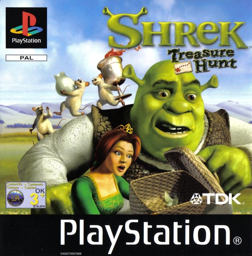 Portada de Shrek Treasure Hunt · EU