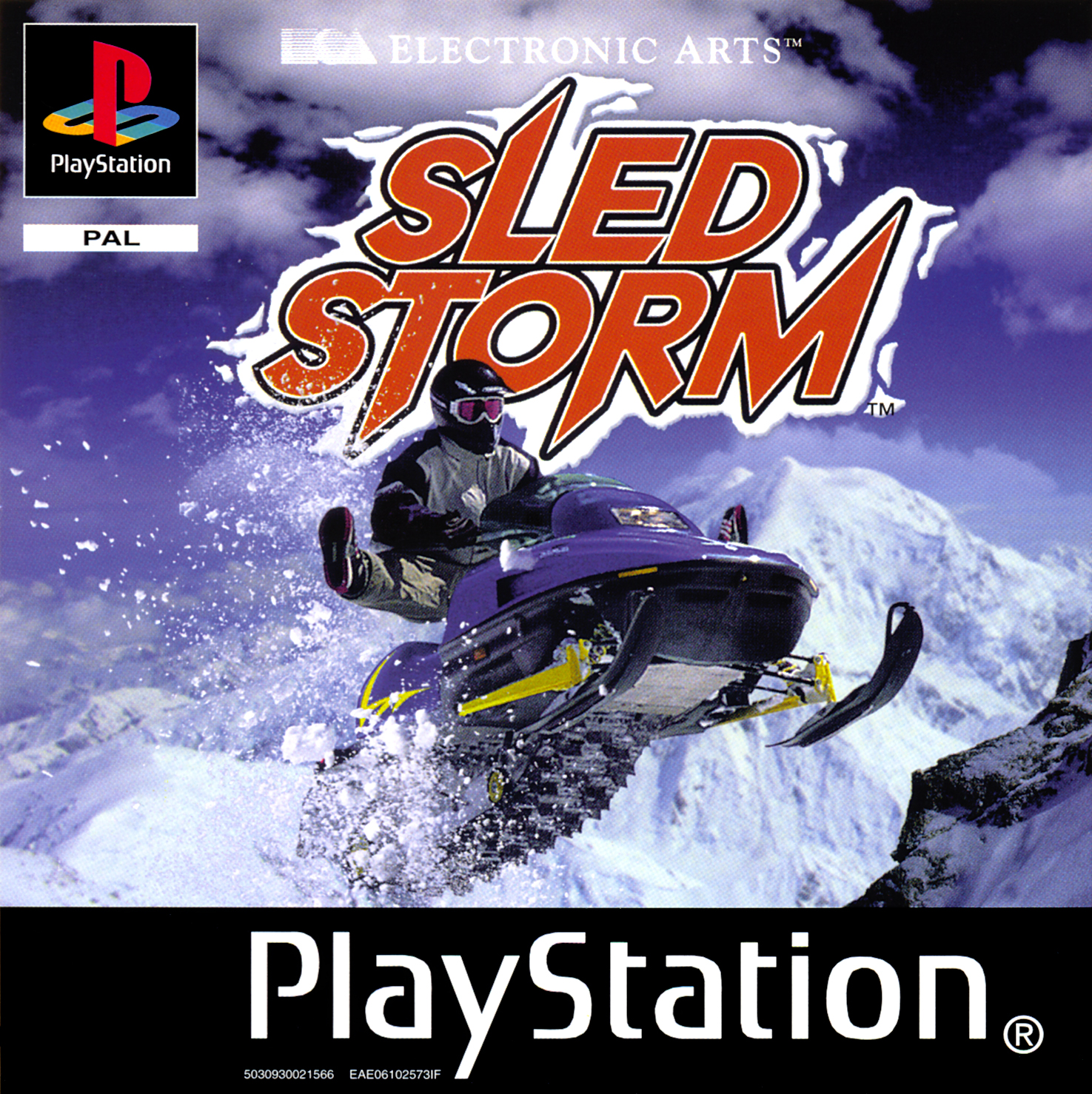 Portada de Sled Storm · PAL Europa