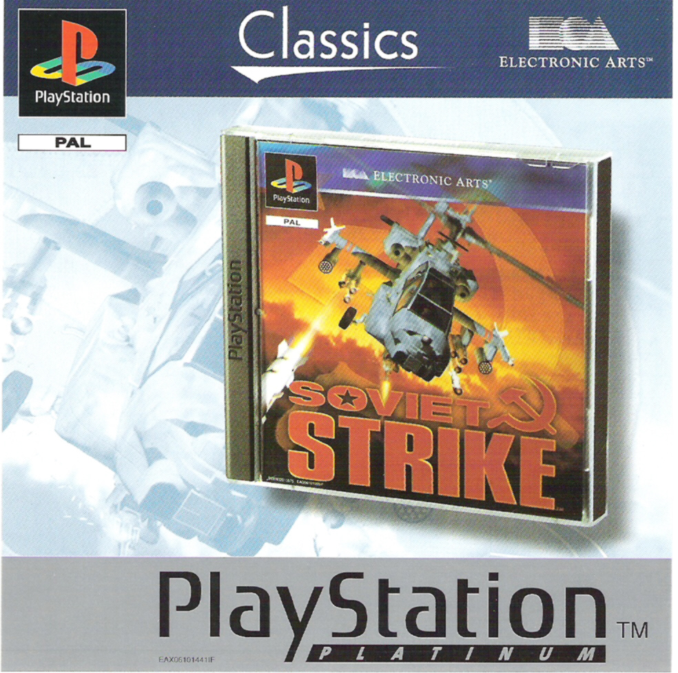 Portada de Soviet Strike · EU