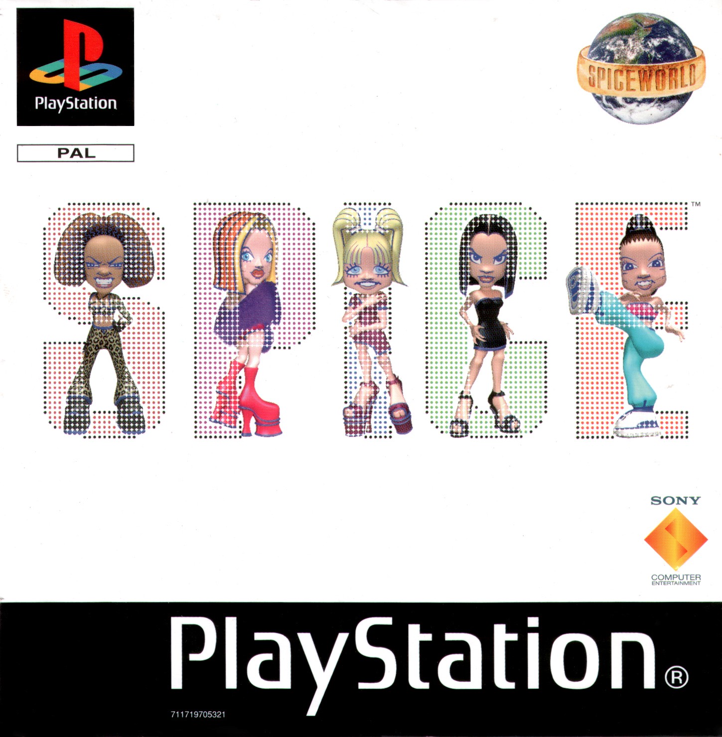 Portada de Spice World · PAL Europa