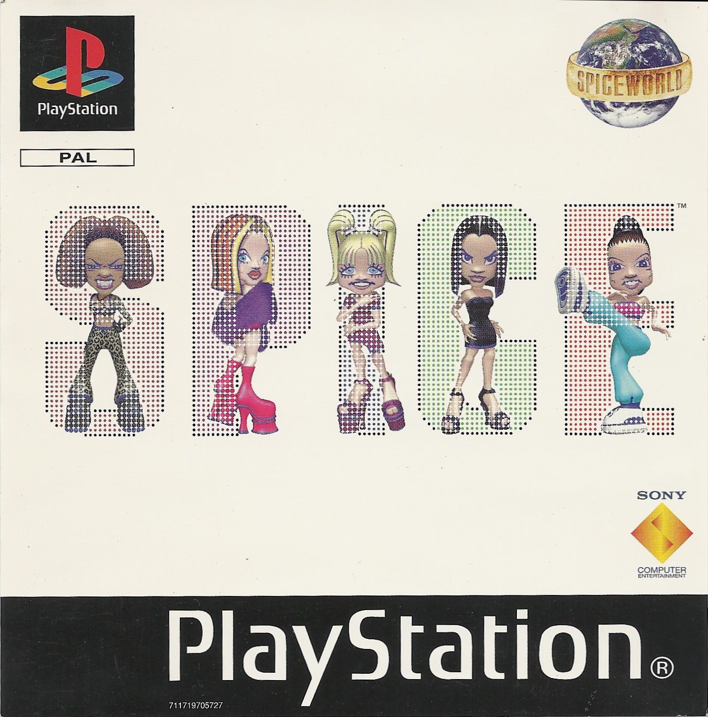 Portada de Spice World · PAL España