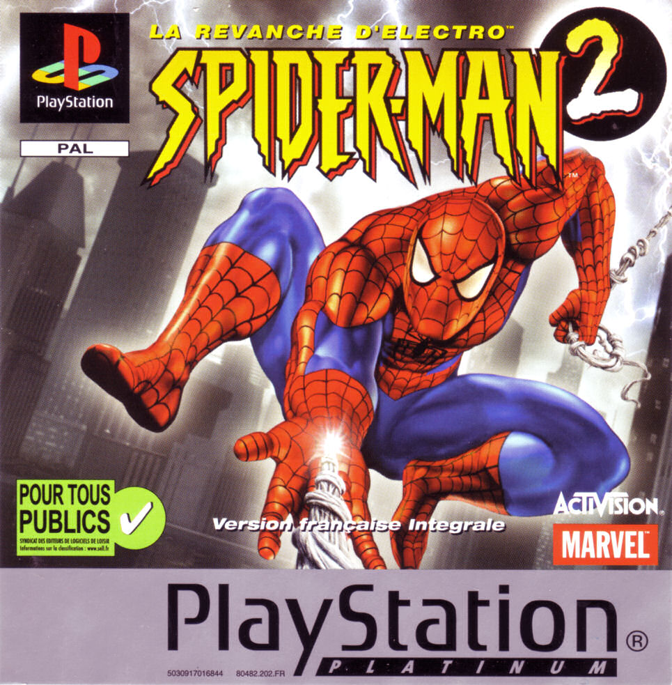 Portada · Platinum de Spider-Man 2 - La Revanche D'Electro · FR