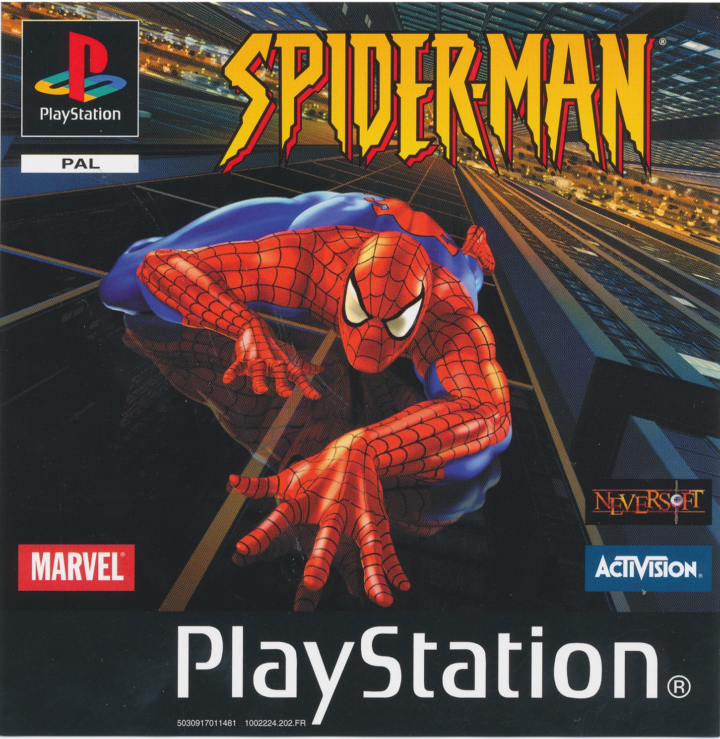 Portada de Spider-Man · PAL Francia