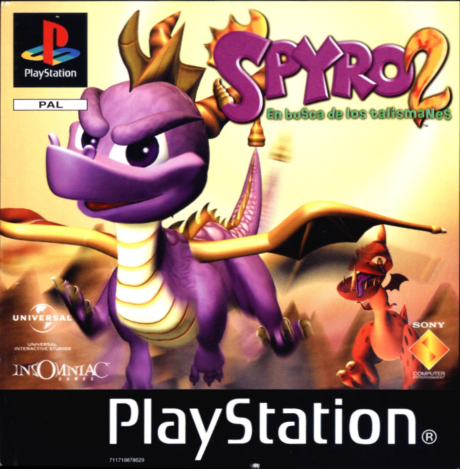 Portada de Spyro 2 Gateway to Glimmer · ES