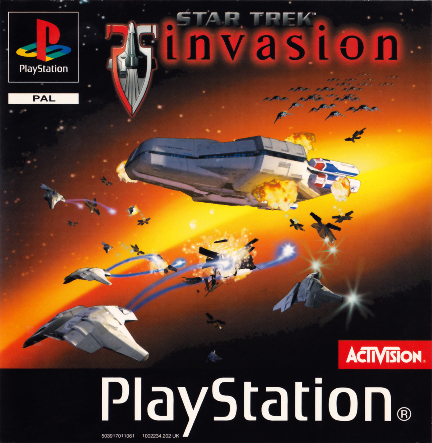 Portada de Star Trek - Invasion · PAL Europa