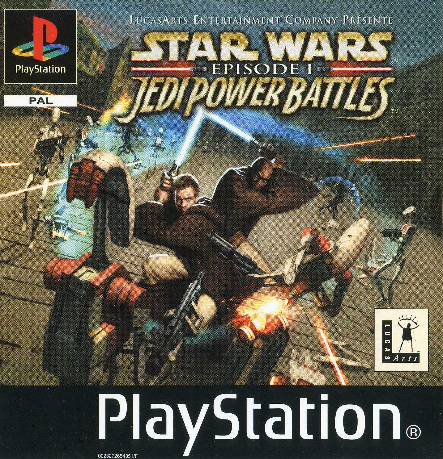 Portada de Star Wars Episode I - Jedi Power Battles · PAL Francia