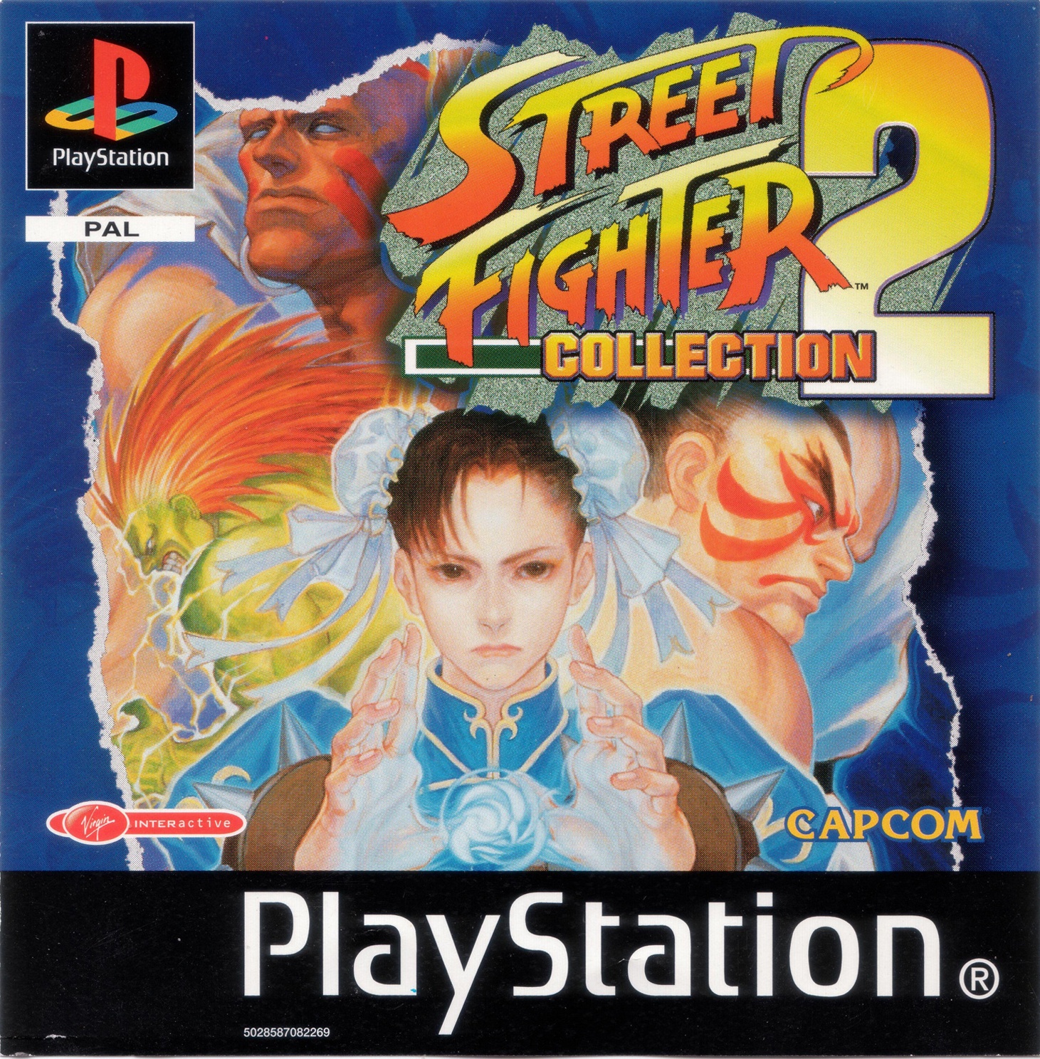 Portada de Street Fighter Collection 2 · PAL Europa