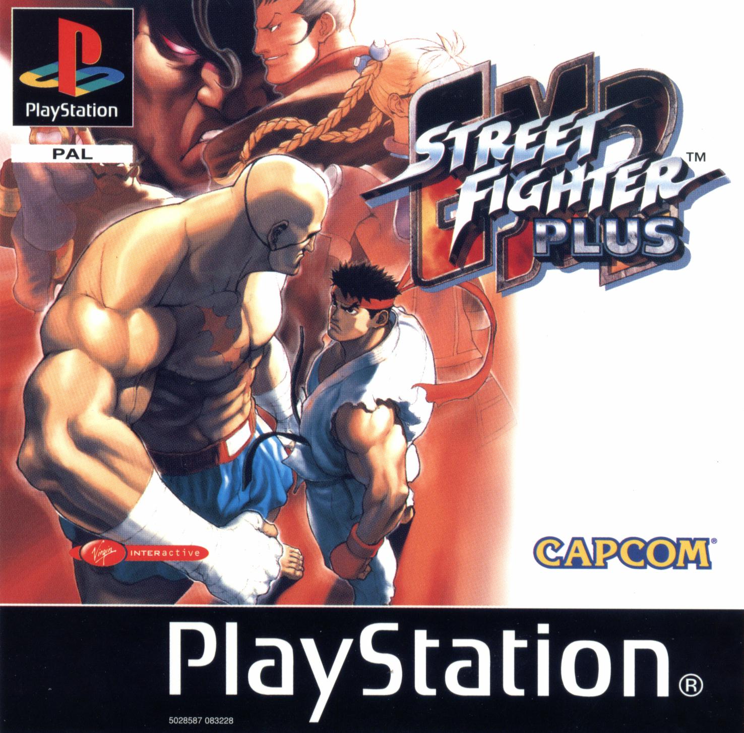 Portada de Street Fighter EX2 Plus · EU