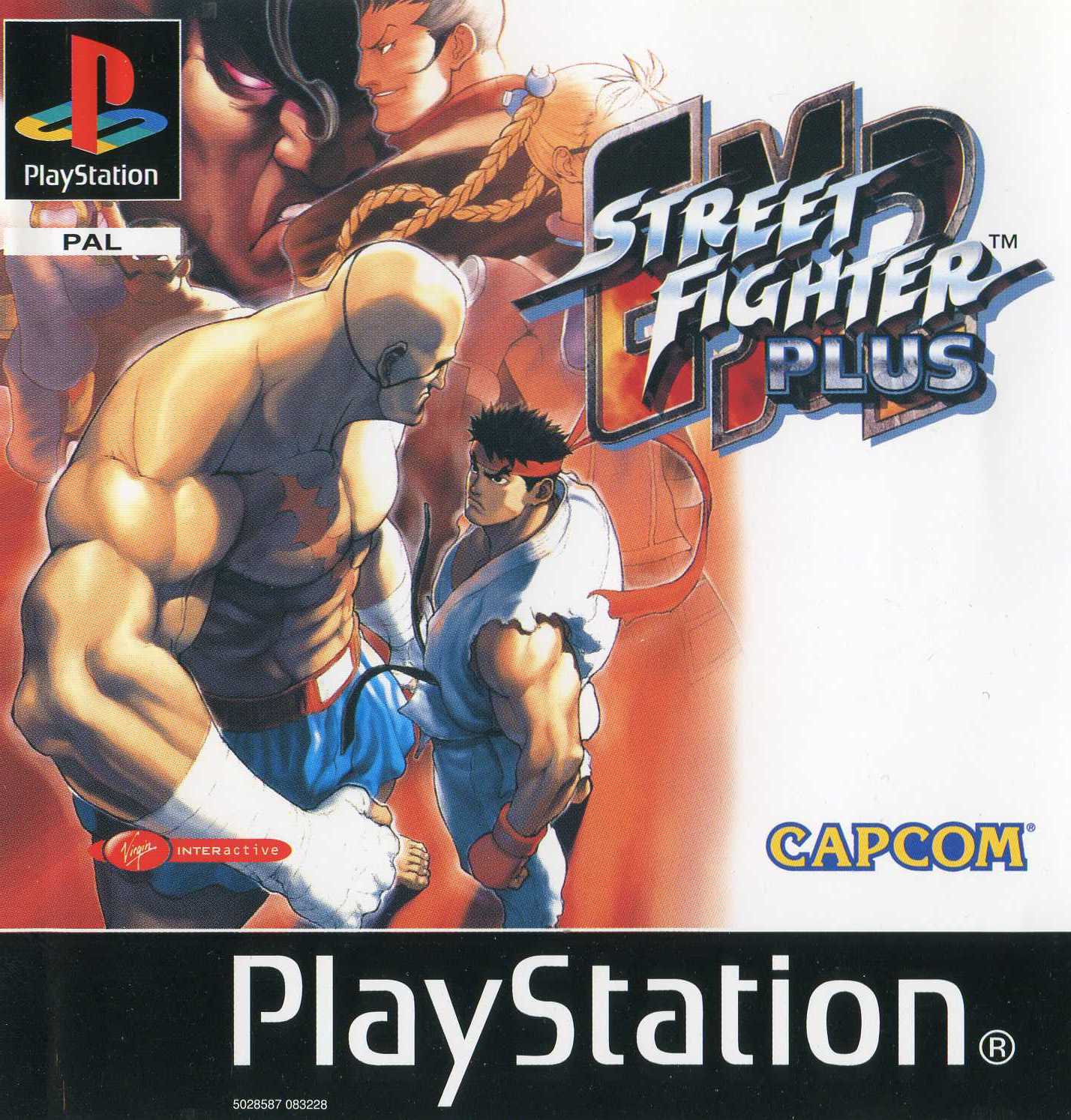 Portada de Street Fighter EX2 Plus · EU